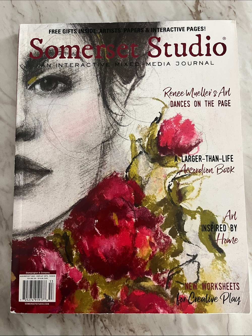 Somerset Studio An Interactive Mixed Media Journal